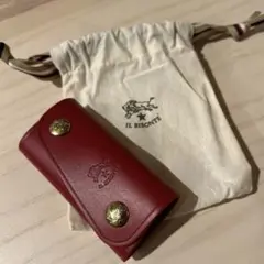 新品未使用）イルビゾンテ 6連キーケース☆ヴェルデグリーン☆ ※訳