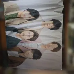 嵐 メンバー集合 タペストリー　超希少　レア品　卒業品　永遠の嵐 嵐 メンバー集合 タペストリー 超希少 レア品 卒業品 永遠の嵐 | Mercari