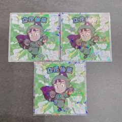 忍たま乱太郎マンチョコ 立花仙蔵 シール 3枚セット
