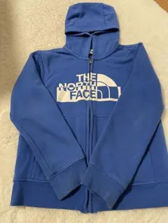 THE NORTH FACE 青 フード付きパーカー