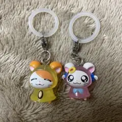 とっとこハム太郎　りぼんちゃん＆ハム太めじるしアクセサリー ガチャガチャ