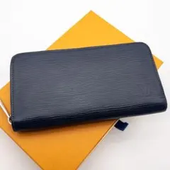 【極美品】ルイヴィトン　ジッピーウォレット　エピ　長財布　アンディゴブルー