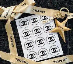 CHANELクリアーシール12枚　CCロゴ