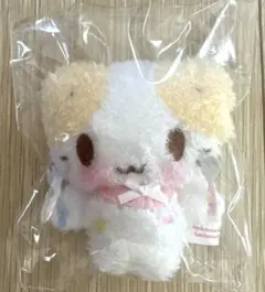 マシュマロみたいなふわふわにゃんこ ストラップ ブレスレット レトロ 