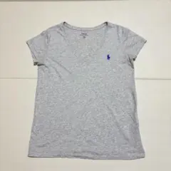 POLO RALPH LAUREN VネックTシャツ 160 グレー
