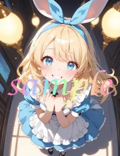 c915 かわいい イラスト アニメ A4ポスター