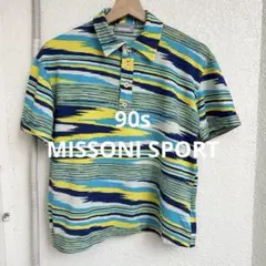 【希少】90s MISSONI SPORT ポロシャツ S/Mのサムネイル