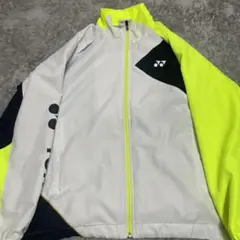 YONEX ウォームアップウェア Sサイズ グレー/イエロー