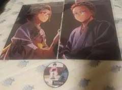 鬼滅の刃　映画特典&缶バッチ　狛治&恋雪