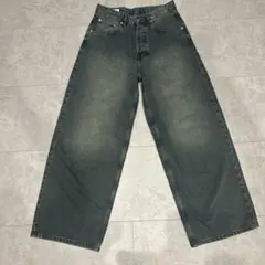 ZARA ワイドレッグデニム ダークグレー