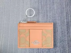 コーチ COACH カードケース ミニスキニー IDケース・シグネチャー
