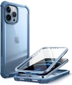 iPhone13Pro ケース 6.1 インチ 空　ブルー　クリア　iPhone