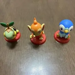 ポケモンチョコエッグ旅立ちの3匹 ナエトル ヒコザル ポッチャマ