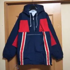 FILA フィラ TECH ビンテージ プルオーバー ナイロンジャケット