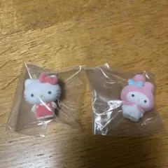 サンリオ　ハローキティ＆マイメロディ フワフワフロッキードール