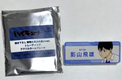 ハイキュー東武動物公園動物とのふれあいver.　影山飛雄 アクリルネームプレート
