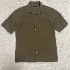 極美品⭐︎Theory セオリー　半袖シャツ　カーキ　サイズMのサムネイル