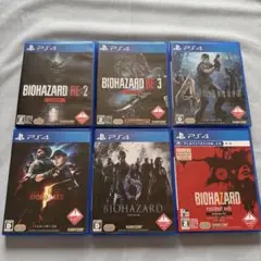 PS4 ソフト バイオハザード 2 3 4 5 6 7まとめ売り