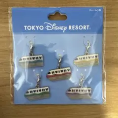 ディズニーリゾート　モノレール　リゾートライン　チャームセット