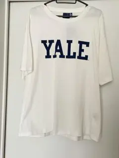 新品！タグ付き！Yale University⭐︎ホワイト⭐︎半袖⭐︎Tシャツ⭐︎L