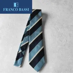 最終価格26年新作FRANCOBASSI フランコバッシワイドストライプ新品タイ