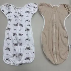 手が出るスワドル　おくるみ　2点セット　⚫︎coperta ⚫︎マグハート