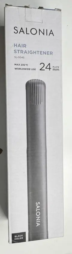 SALONIA サロニア ストレートアイロン ヘアアイロン 24mm