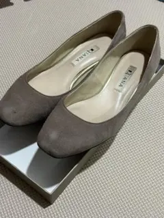 DIANA ダイアナ スエードパンプス 23cm 日本製 ローヒール