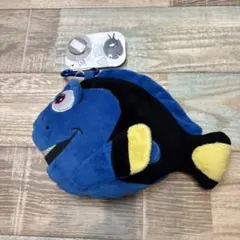 タグ付き　 ドリー ぬいぐるみ型ポーチ　ファイディンニモ　モバイルポーチ