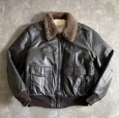 80s L.L.Bean G-1 ゴートスキン ムートン ボア ジャケット 42