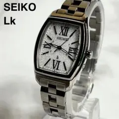稼働美品 セイコーLk ラメ文字盤 レディース腕時計 1B22-0AP0