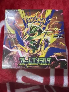 新品未開封・シュリンク付＊ポケモンカードゲーム ストームエメラルダ