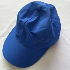 【極美品】ランニングキャップ スポーツ 吸汗速乾 メッシュキャップ ブルー 青