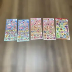 星のカービィ ポケットモンスター シール ステッカー 5枚セット