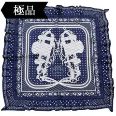 ◇エルメス◇カレ 70/スカーフ/ブリッド・ガラ・バンダナ・ドット/レア/希少品