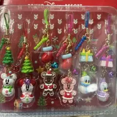 東京ディズニーリゾート クリスマス ストラップ 6点セット