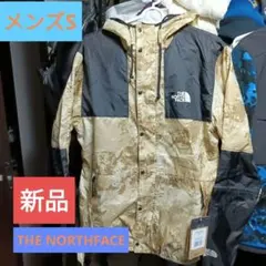 THE NORTH FACE マウンテンレインテックス S カモフラージュ