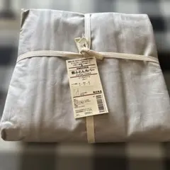 無印良品　敷ふとんカバー　シングルサイズ　グレー