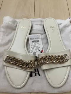 新品 Zara ザラ サンダル 36 23.4cm