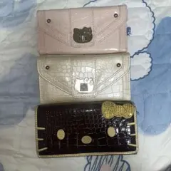 ハローキティー財布3点まとめ売り