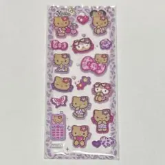 サンリオ　日焼けキティ　もちもちマシュマロシール