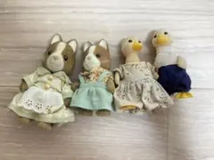 シルバニア まとめ売り アヒル マロンイヌ