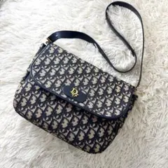 クリスチャンディオール ショルダーバッグ トロッター ロゴ金具 2way