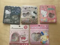 む*み様 【正規品】おはじきシール　セット　サンリオ