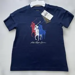 新品Polo Ralph Lauren ネイビー Tシャツ 4サイズ 110
