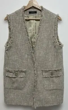 UNITED ARROWS ツイードライク　ジレ　ベスト　セレモニー