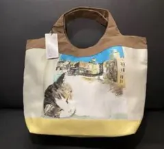 マンハッタナーズNEW コンパクトバッグ　横長ミニサイズ　「ぐっすりフェデリコ」