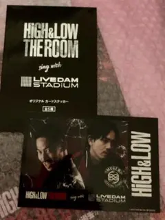 HIGH&LOW THE ROOM カードステッカー