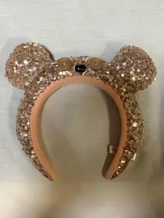 USJ　ティム　スパンコール　カチューシャ　ピンク