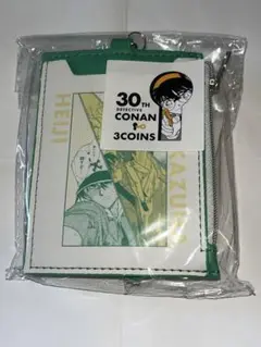 名探偵コナン　遠山和葉　服部平次　スリコ　　パスケース　コマステッカー　下敷き 名探偵コナン 遠山和葉 服部平次 スリコ パスケース コマ